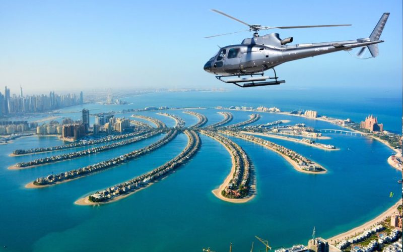 Helicopter fights Dubai