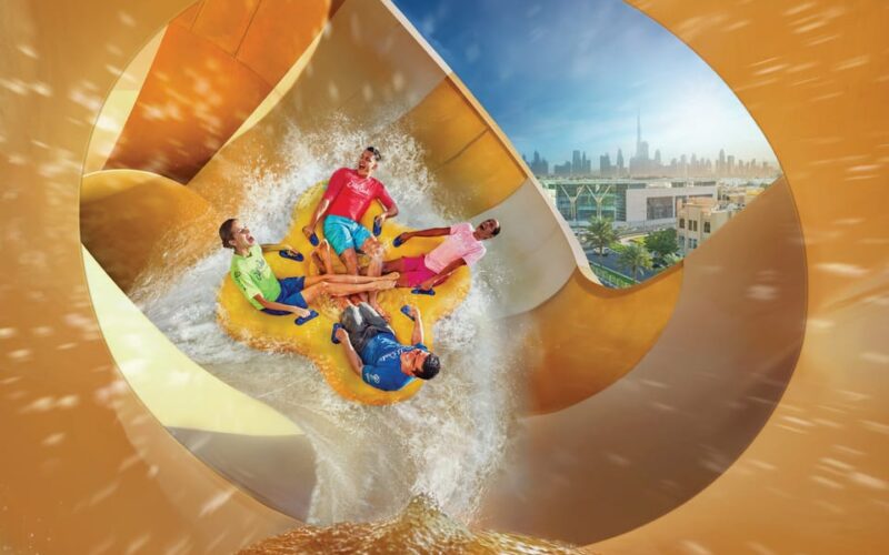 top 5 waterparks in Dubai