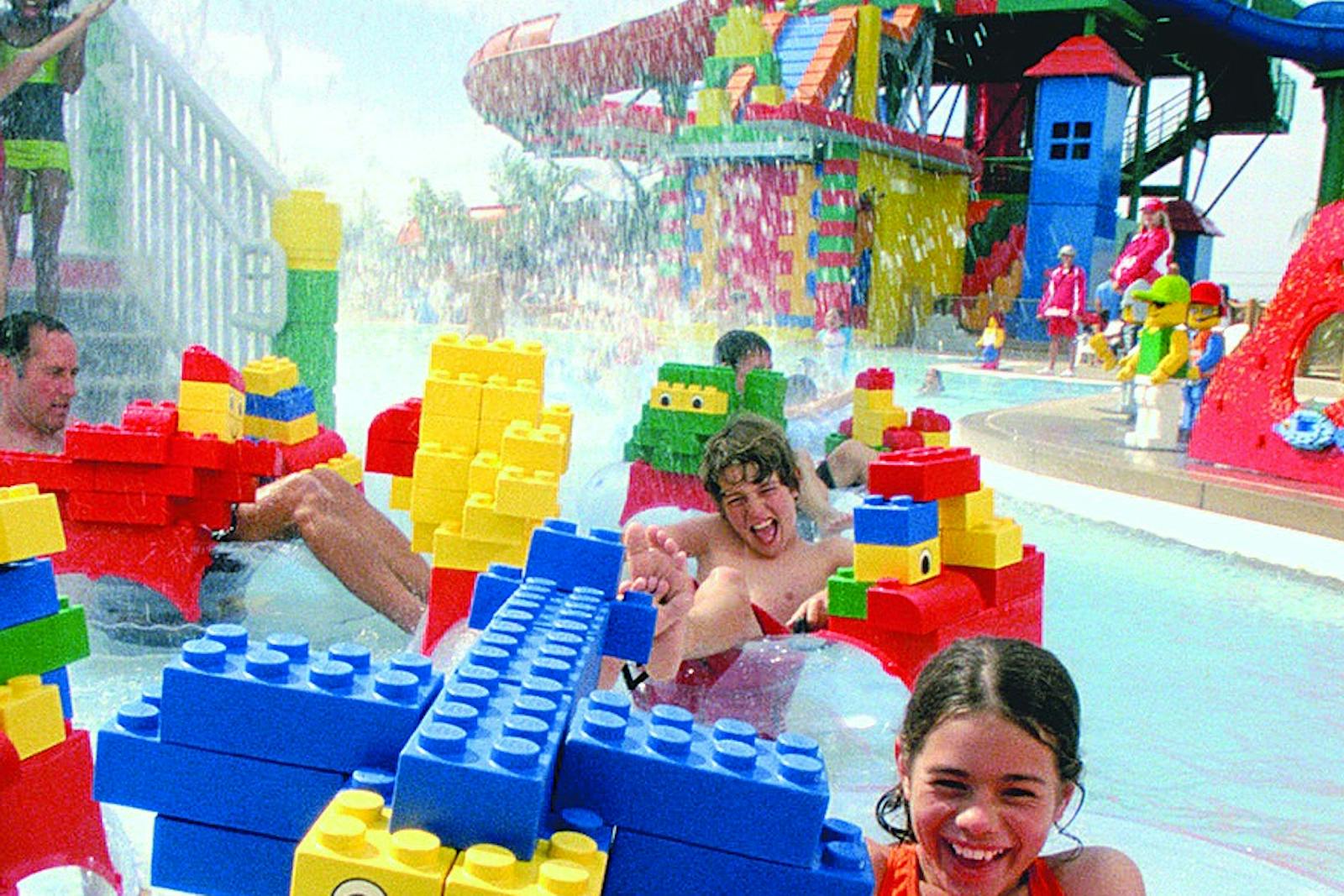 Golfslagbad in Legoland Water Park Dubai